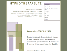 Tablet Screenshot of lyon-hypnotherapeute.com